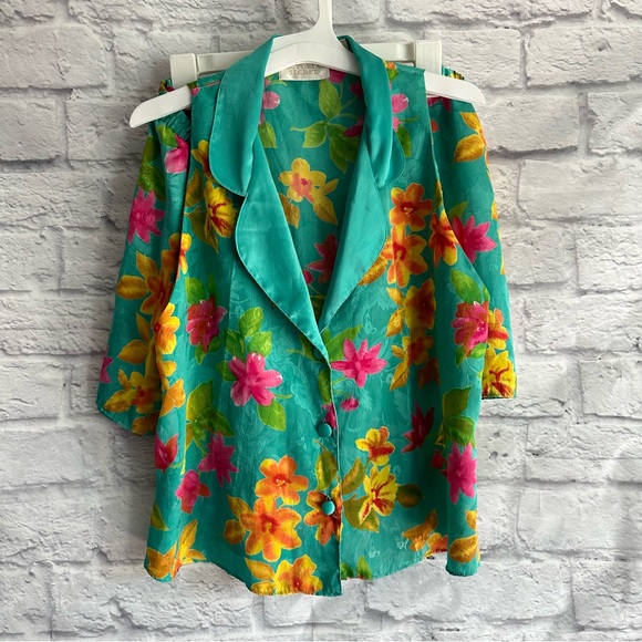 Vintage Victoria’s Secret floral two piece set